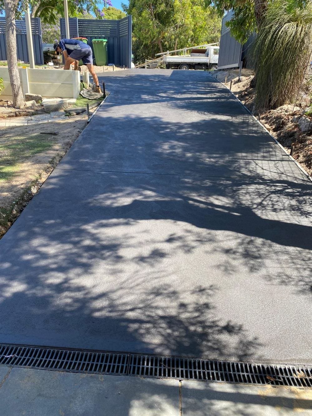 Concrete Footings finished project
