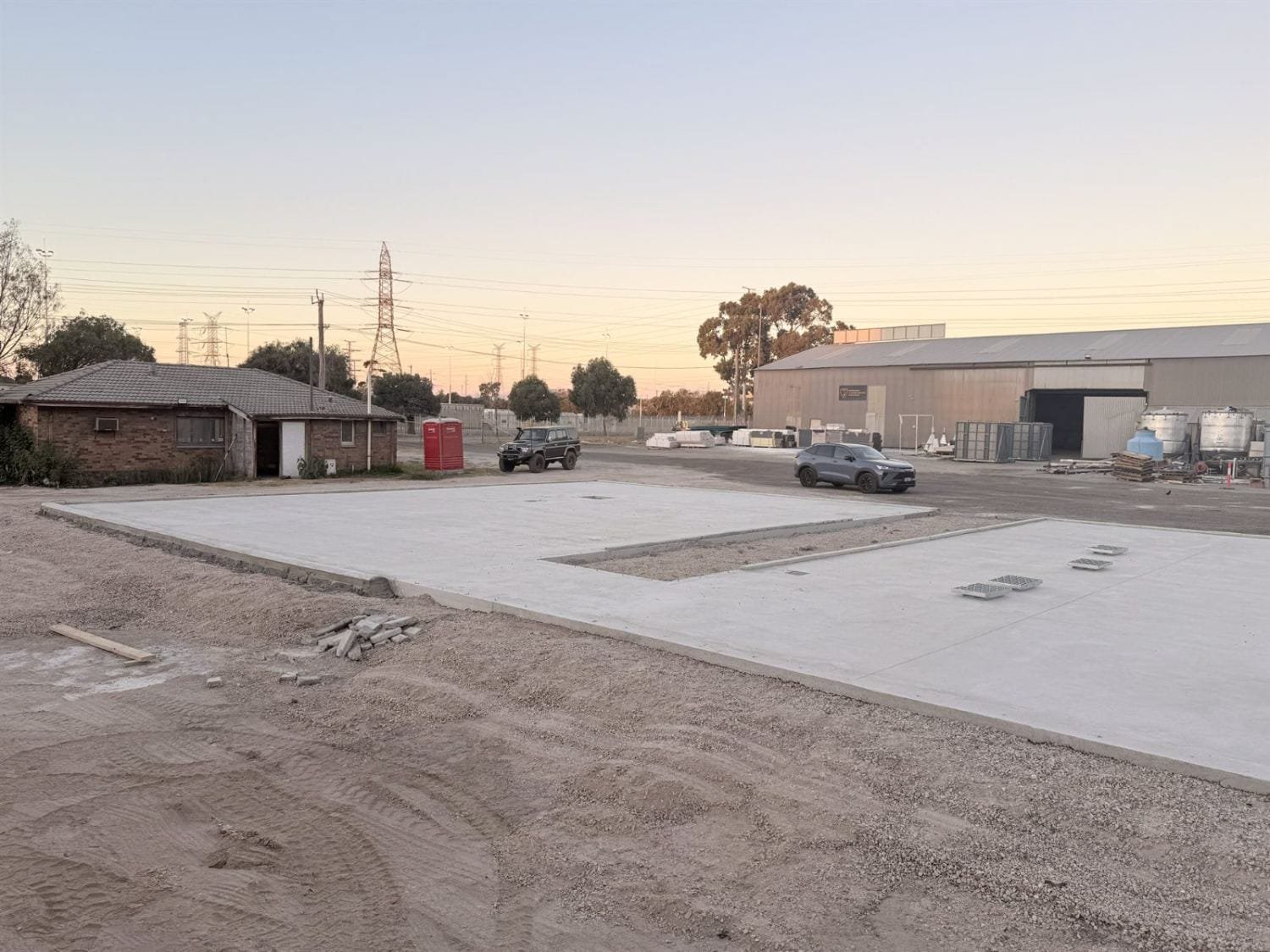 Commercial Concrete finished project