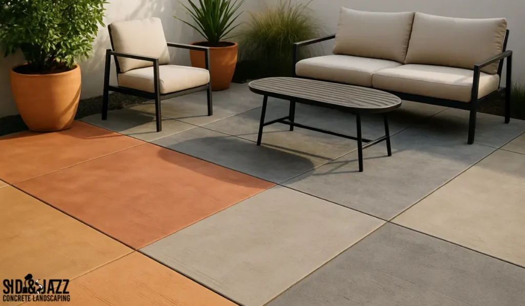 How to Choose the Perfect Coloured Concrete Finish for Your Patio