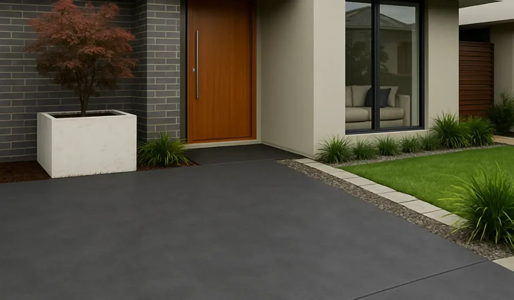 Creative Uses of Coloured Concrete in Modern Perth Homes