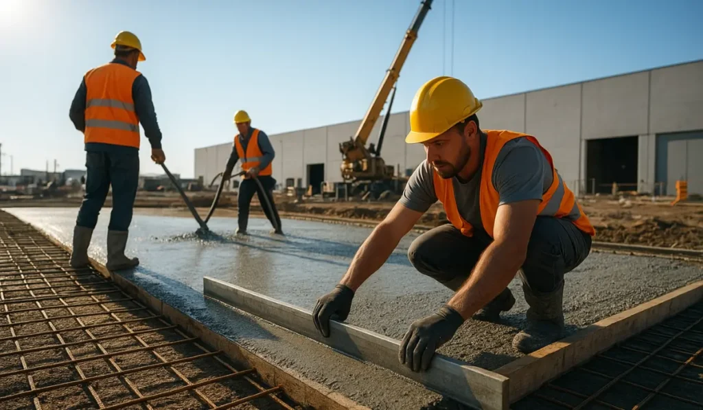 Commercial Concrete Work in Perth: Building Strong Foundations for Business Success