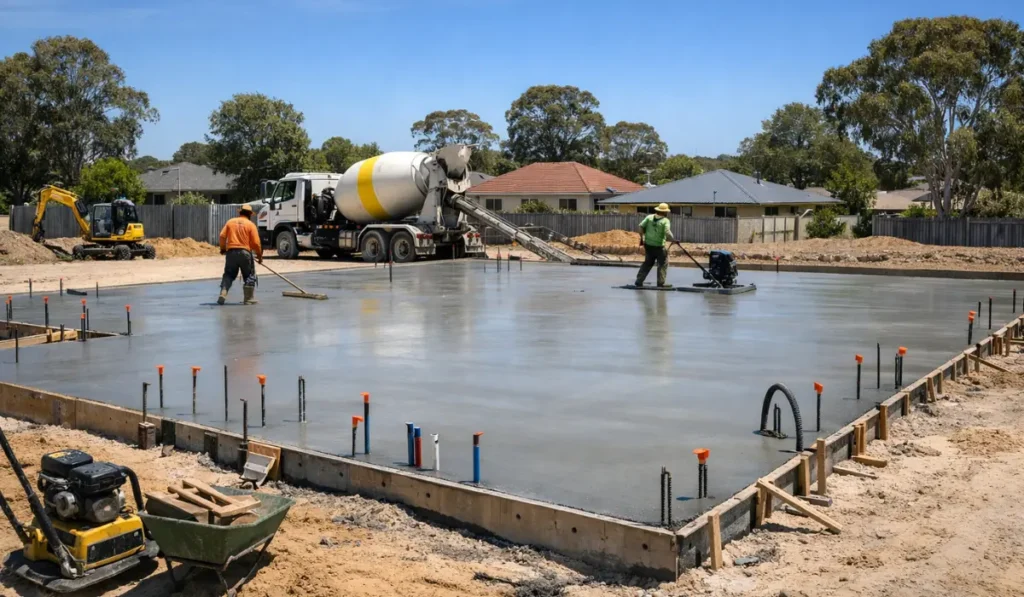 Concrete Slabs for Houses Perth Built to Last with Trusted Concreters in Perth