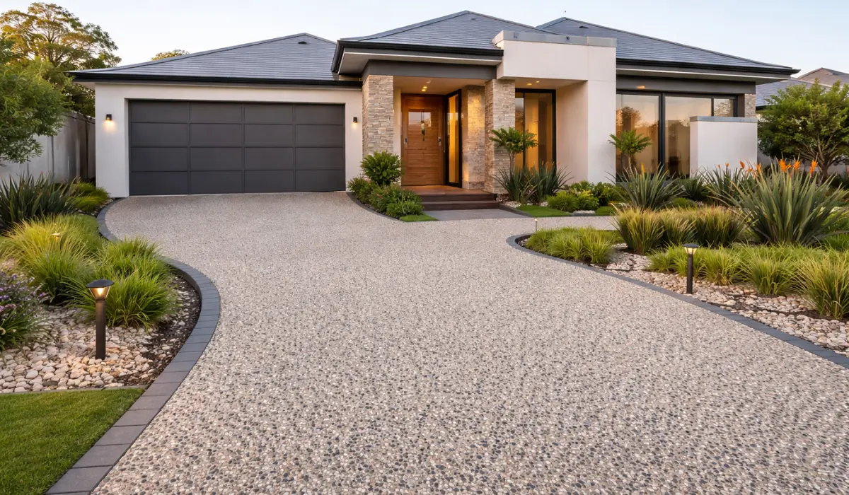 Exposed Aggregate Driveways Perth | Durable & Stylish Concrete