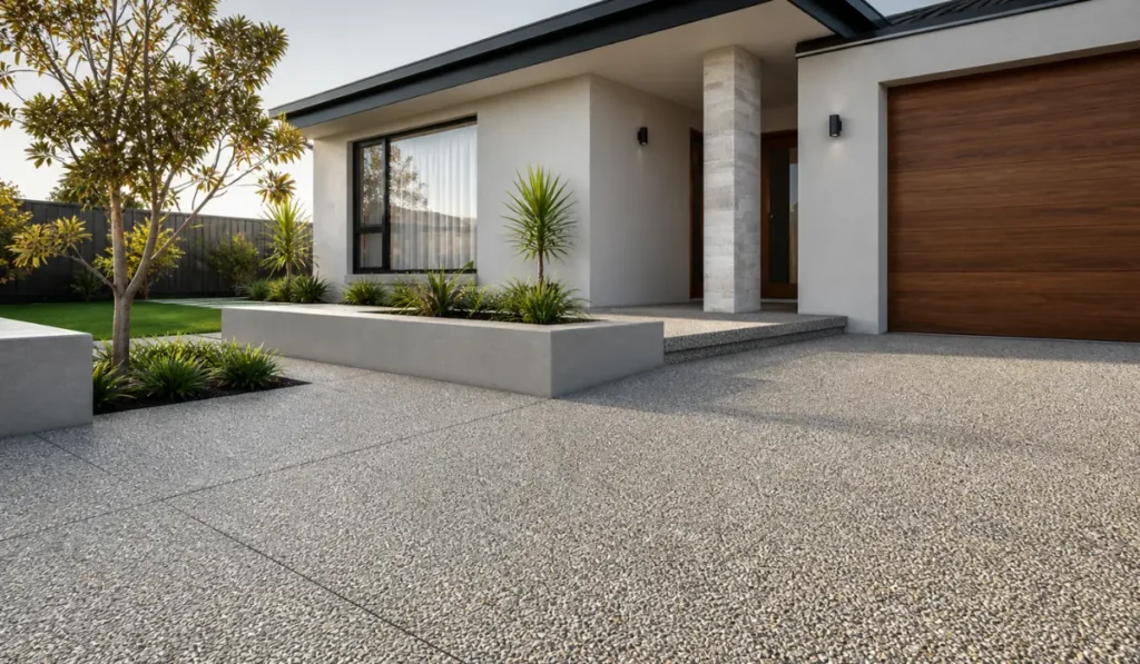 Exposed Aggregate Concrete in Perth: A Premium Concrete Finish for Modern Homes