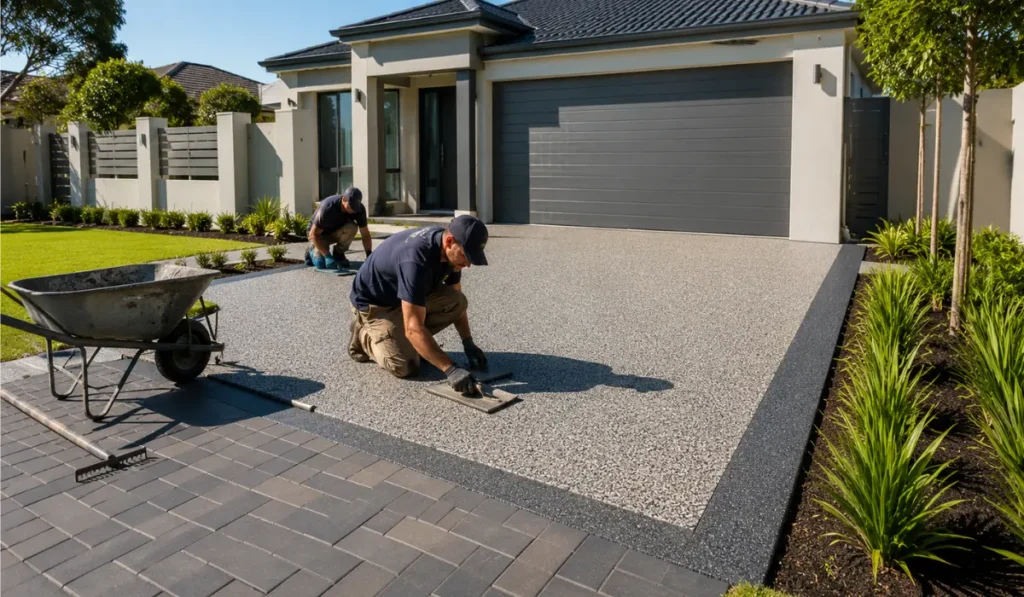 Driveway Installer in Perth Choosing the Right Team for Long-Lasting Results